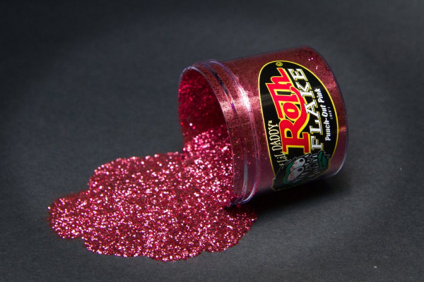 Roth Metal Flake Standard .015&quot; Punch-Out Pink