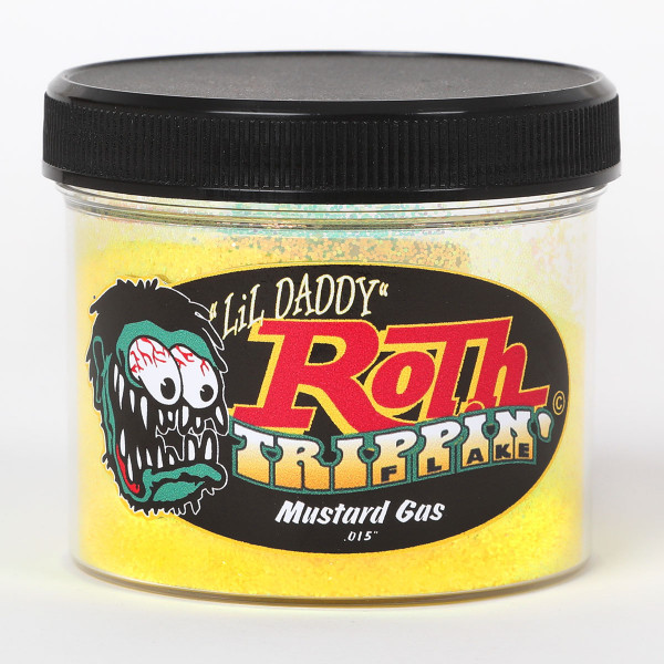 Roth Metal Flake Trippin&#039; .015&quot; Mustard Gas