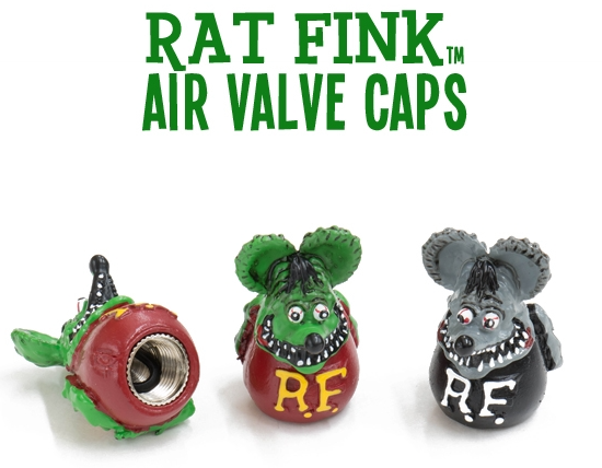 Rat Fink Air Valve Caps