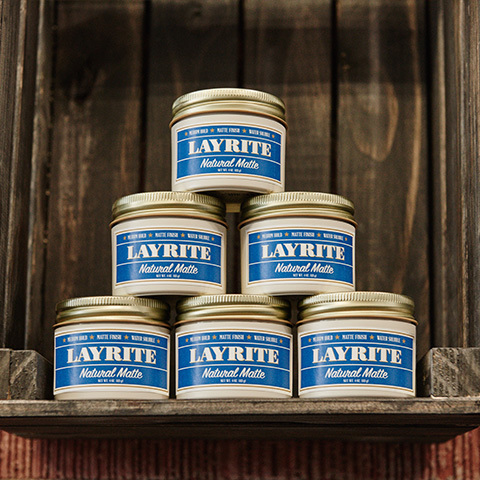 Layrite Natural Matte Cream 4,25oz/ 120gr.