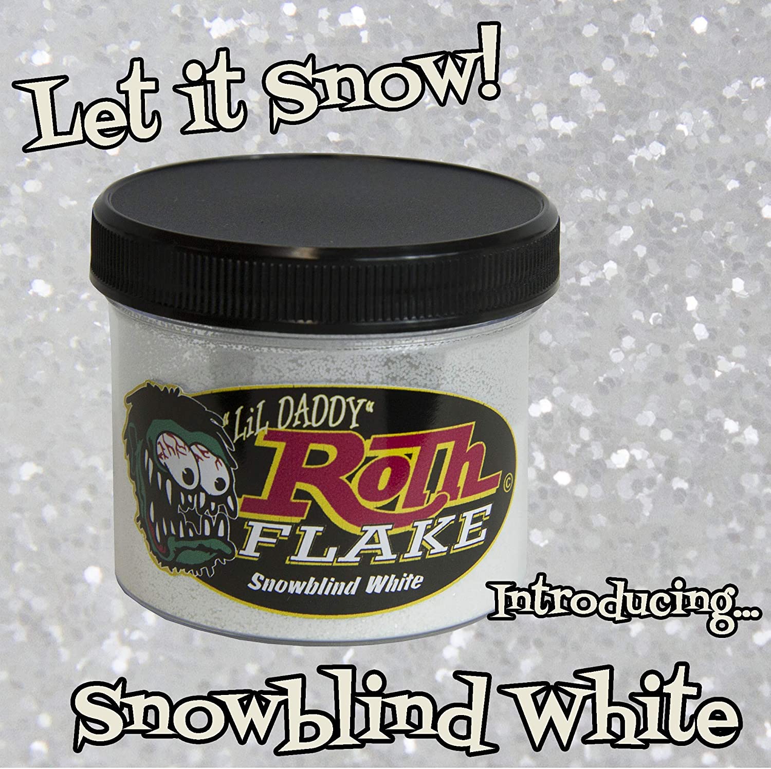 Roth Metal Flake Standard .015" Snowblind White