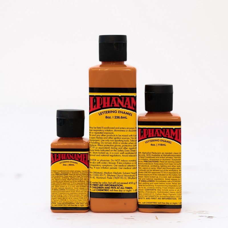 Alphanamel – Burnt Orange