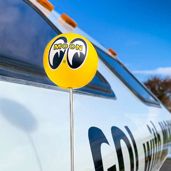 ANTENNA BALL MOON Yellow