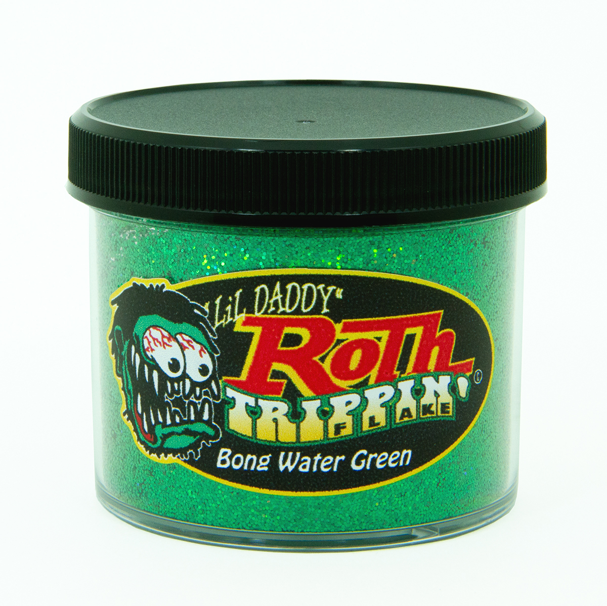 Roth Metal Flake Trippin' .015" Bong Water Green