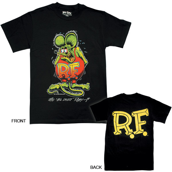 Rat Fink T-shirt Black