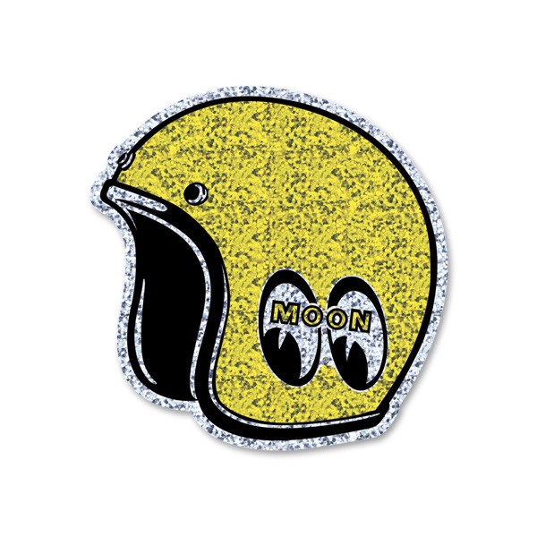 Mooneyes Flaked Helmet Sticker