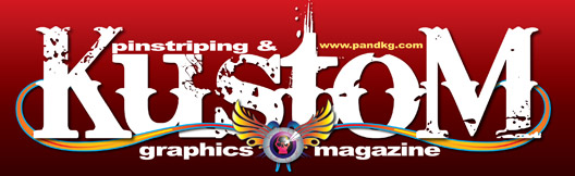 Pinstriping&Kustom Graphics Magazine