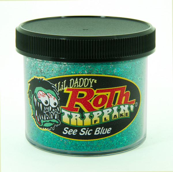 Roth Metal Flake Trippin&#039;.015&quot; See Sic Blue