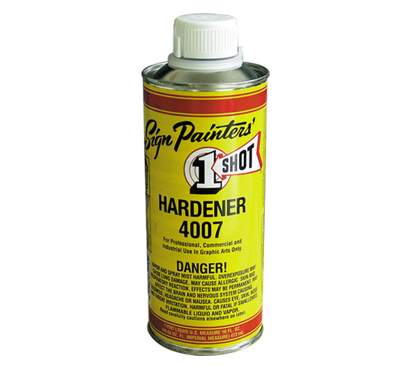 1 SHOT HARDENER 4007