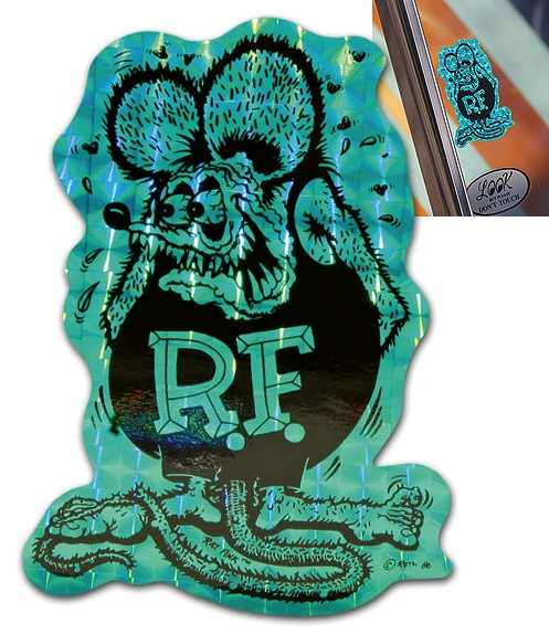 Rat Fink Prism Decal